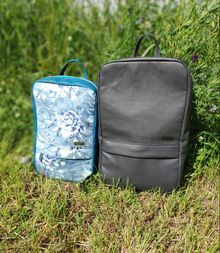 PDF Pattern and Video Tutorial - Oasis Backpack & Mini Oasis Backpack by KMGhandmade