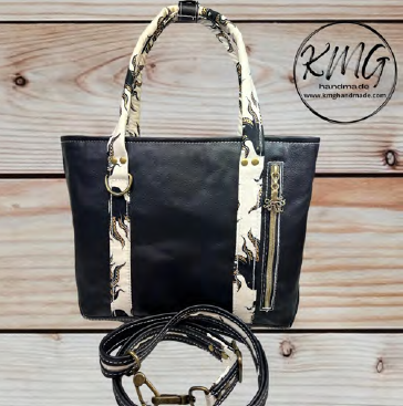PDF Pattern and Video Tutorial - Midnight Moon Handbag by KMGhandmade