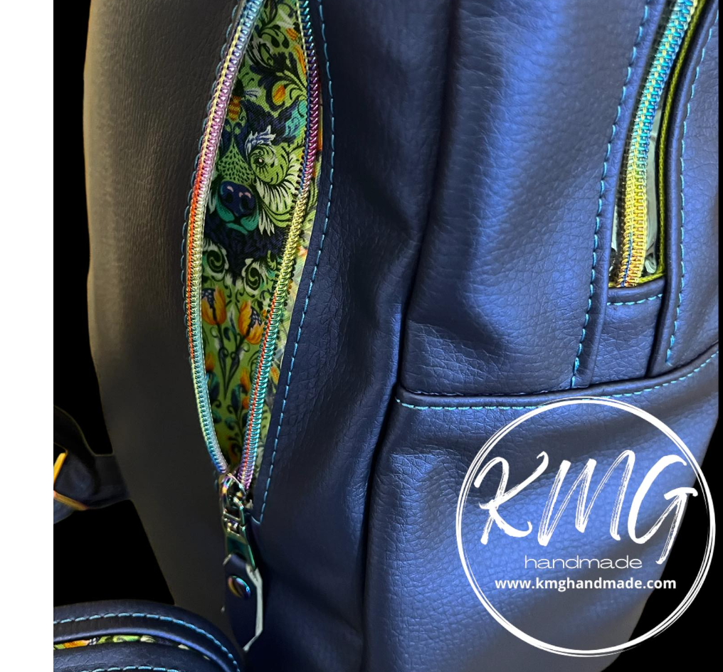 PDF Pattern and Video Tutorial Oasis Backpack Mini Oasis Backpack by KMGhandmade