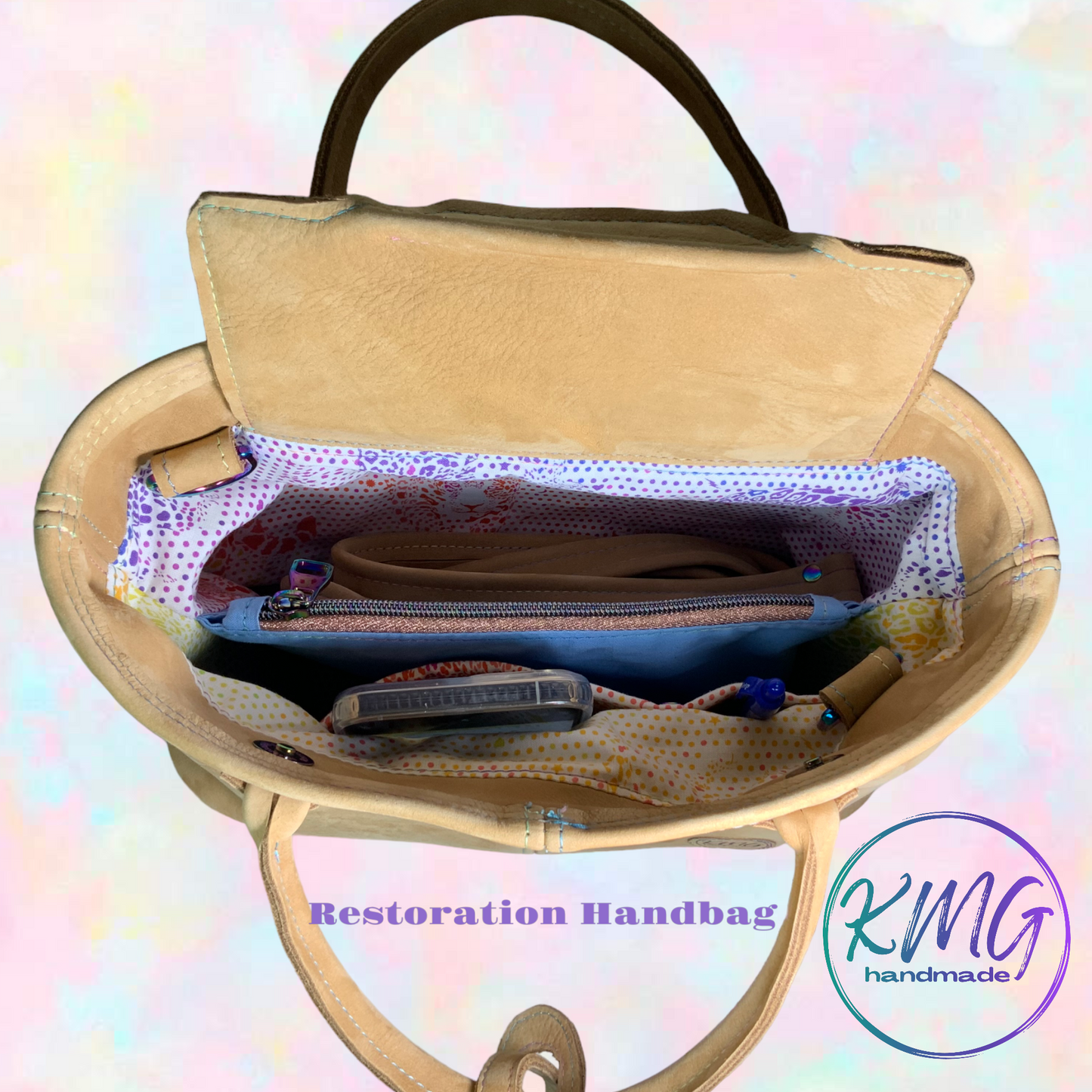 PDF Pattern and Video Tutorial - The Restoration Handbag by KMGhandmade