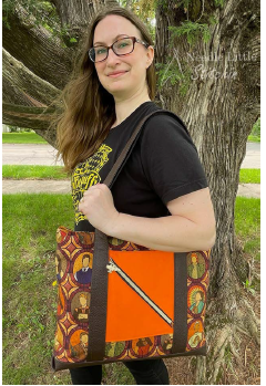 PDF Pattern and Video Tutorial - Midnight Moon Tote by KMGhandmade