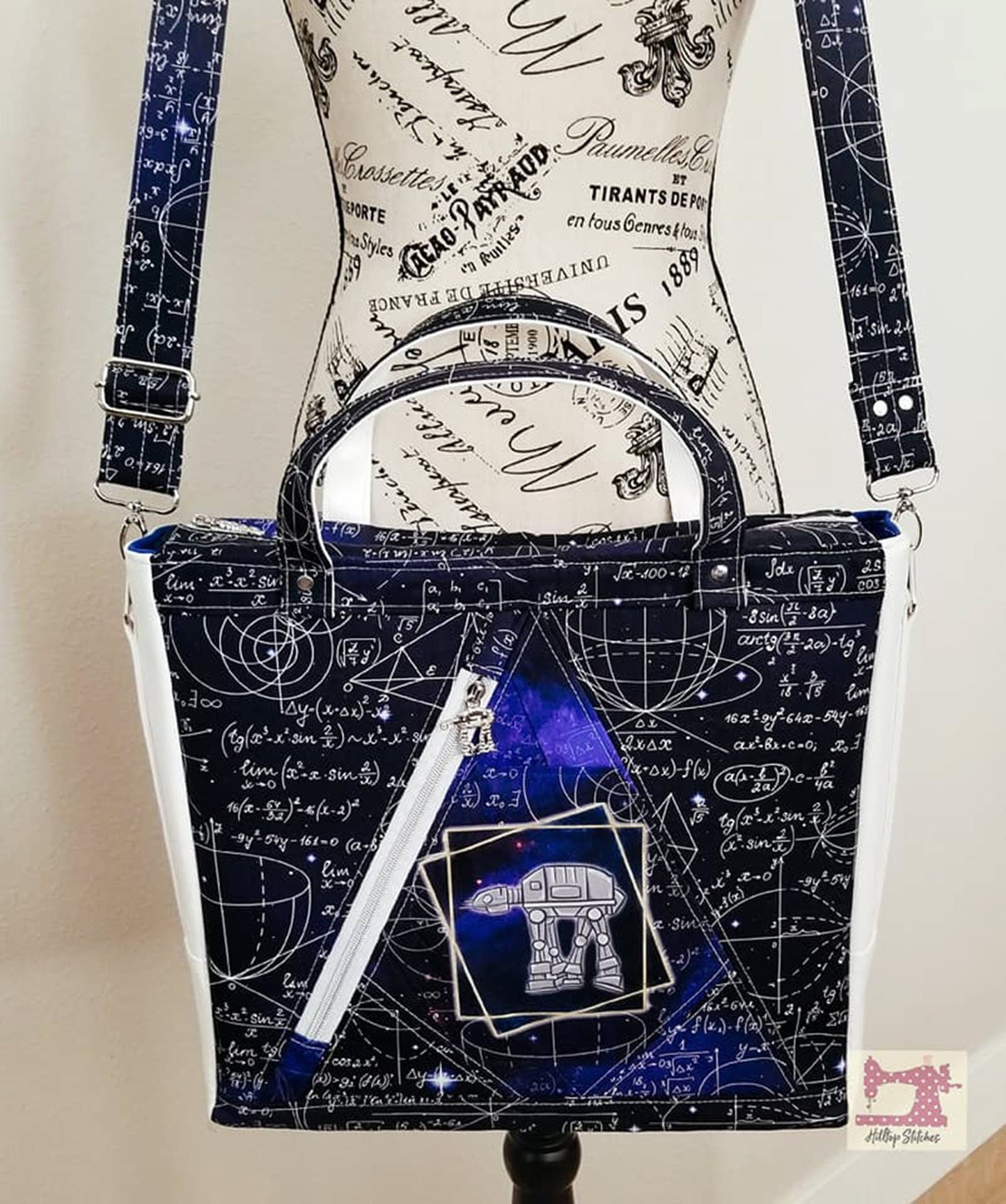 PDF Pattern and Video Tutorial - Compass Business Bag by KMGhandmade