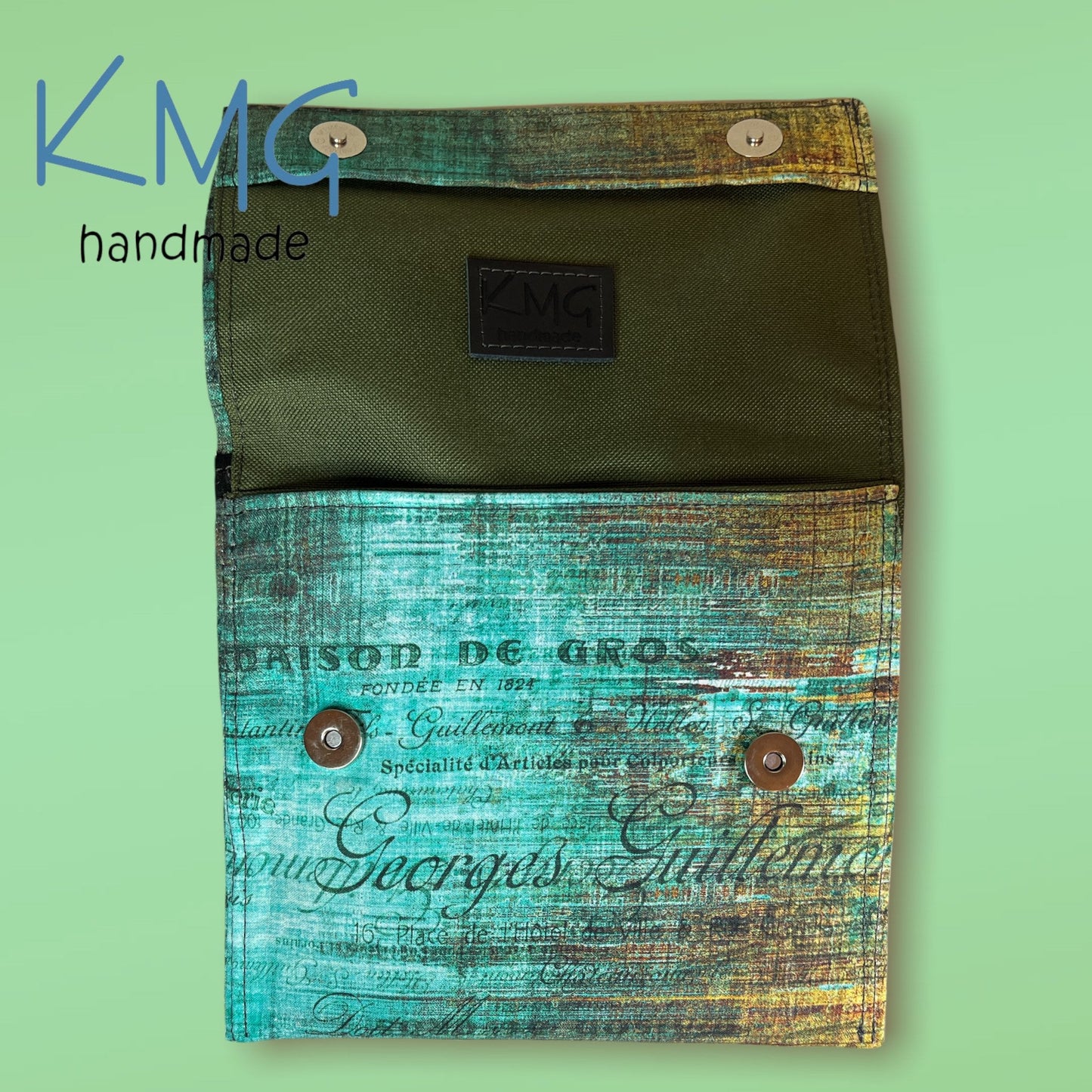 PDF Pattern and Video Tutorial - Aura Envelope Bag by KMGhandmade